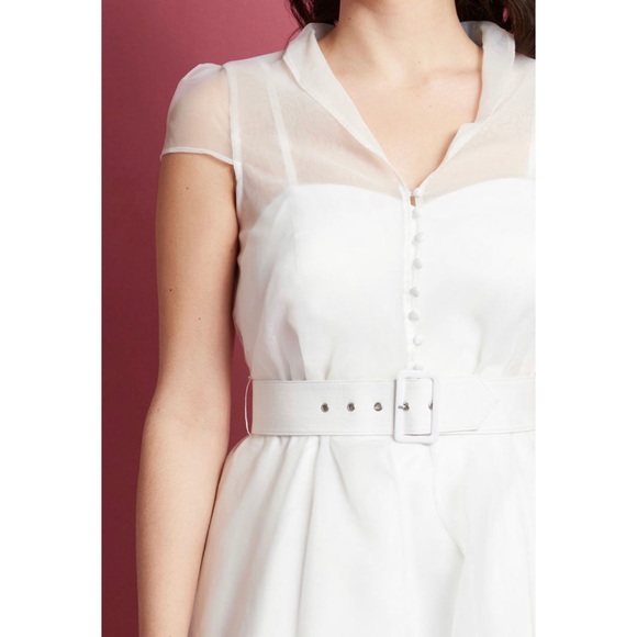 Modcloth Fantasy Fulfilled Fit & Flare Midi Dress - Picture 2 of 8